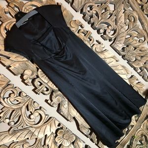 CHARLES CHANG-LIMA silk cocktail dress